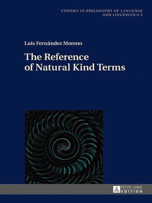 cover image of The Reference of Natural Kind Terms